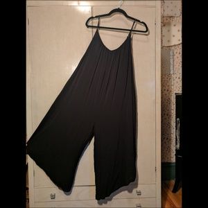 Charcoal Gray Long Flowy Jumper